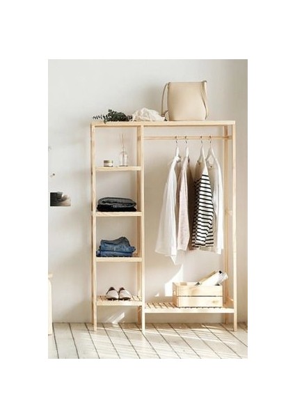 Ahşap Gardırop 96X147X30 Brk Design Gardırop