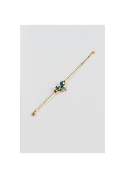 Kadın BNJE Mavi Nazar Boncuklu Çelik Bileklik fiyatları