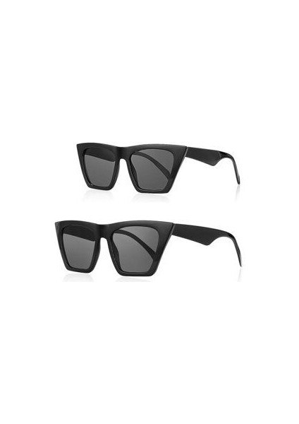 Cat Eye Anne Kız Çocuk 2'li Set Güneş Gözlüğü AK-1009