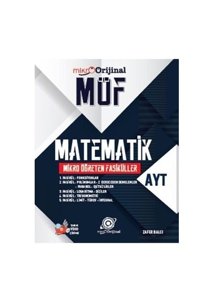Mikro Ayt Matematik Möf Mikro Öğreten Fasiküller