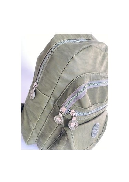 Krinkıl Kumaş Çok Gözlü Sırt Çantası fırsatları