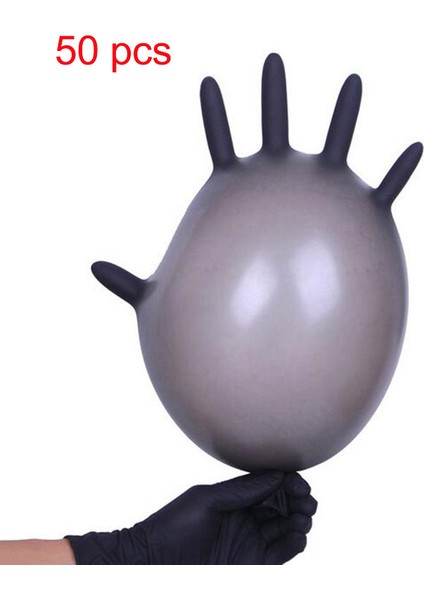 Siyah Stil L Boyutu Pcs Tek Kullanımlık Eldiven Lateks Bulaşıkbahçemutfakayak Kauçuk Veya Temizlik Eldiveni Evrensel Iş Eldiveni Renkler (Yurt Dışından)