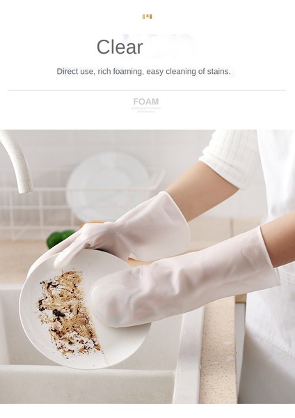 Stil A-Pembe Tarzı Bulaşık Eldiveni Ev Için Sihirli Silikon Yumuşak Fırça Eldiveni Mutfak Temizlik Dezenfeksiyon Dayanıklı Fırça Tencere Kauçuk Eldiven (Yurt Dışından) indirimleri