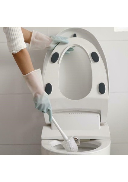 Yeşil Stil M Boyutu 1 Çift Silikon Ev Işleri Eldiveni Temizlik Eldiveni Bulaşık Yıkama Bulaşık Yıkama (Yurt Dışından) fırsatları