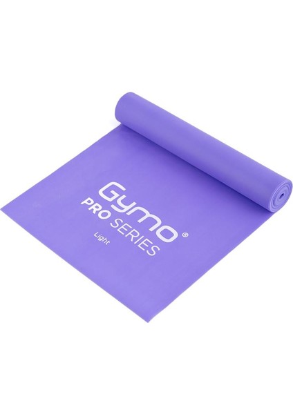 Egzersiz Pilates Yoga Esnetme Bandı Direnç Lastiği Mor Light