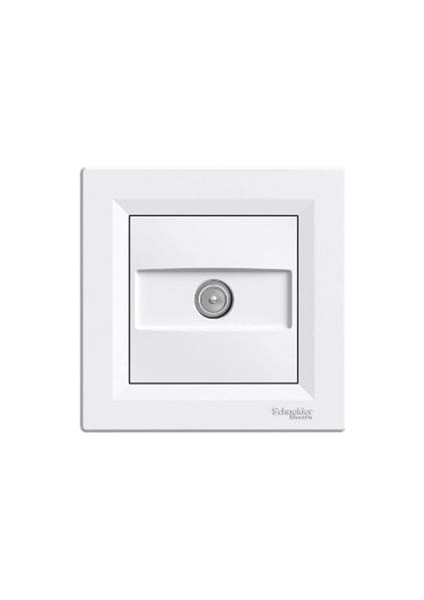 Schneider EPH3200121 Asfora Beyaz Tv Prizi Sonlu