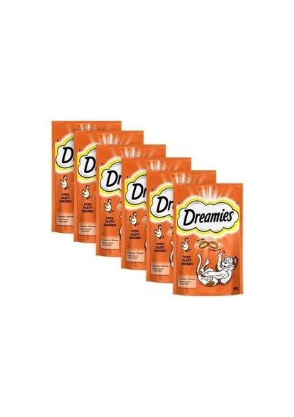 Dreamıes Tavuklu Kedı Odulu Maması 6lı