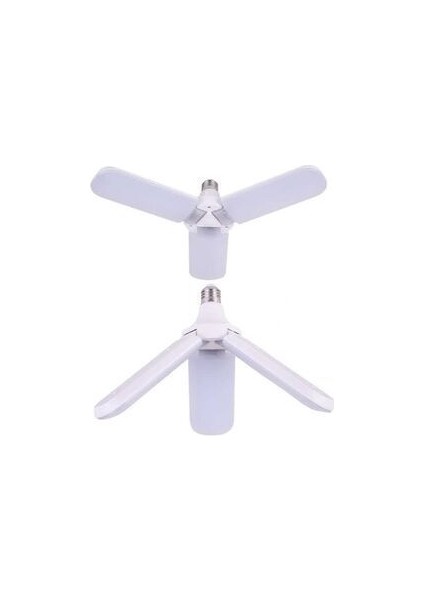 45W Pervane LED Ampul Beyaz Işık 6500K