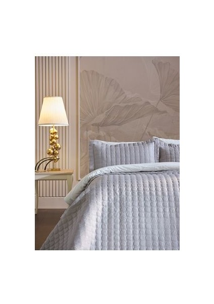 Flash Tek Kişilik Yatak Örtüsü - Gri