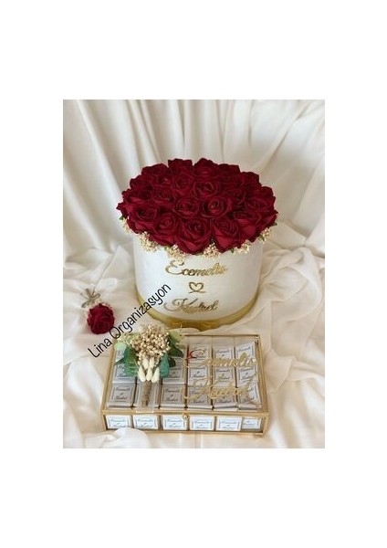 Kız Isteme Çikolatası Söz Çikolatası Nişan Çikolatası Isteme Çiçeği fiyatları