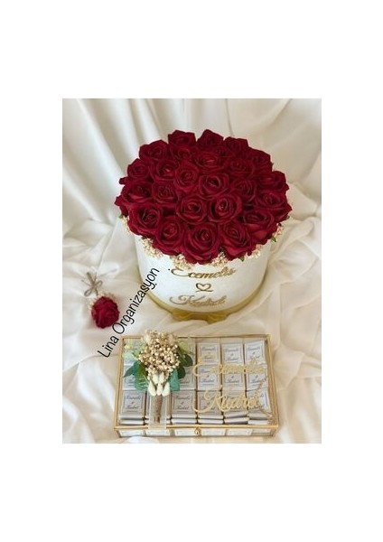 Kız Isteme Çikolatası Söz Çikolatası Nişan Çikolatası Isteme Çiçeği modelleri