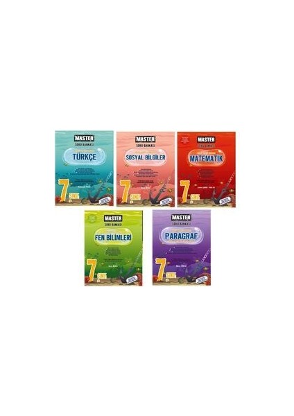 7. Sınıf Master Full Sett Soru Bankası
