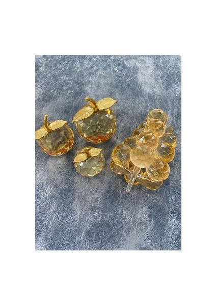 3'lü Cam Elma Obje fiyatları