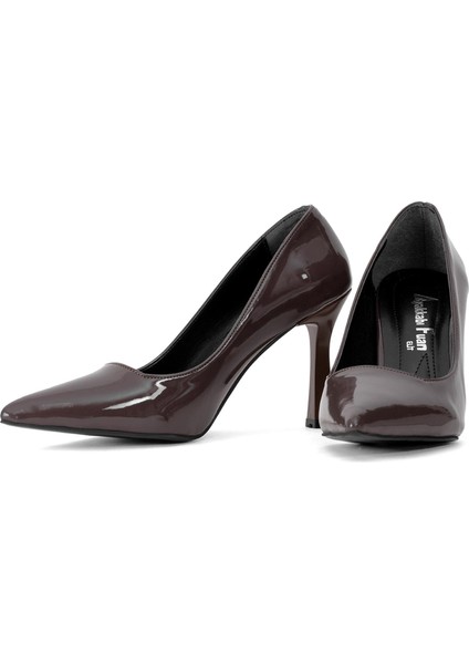 Elit MST1383R Kadın Stiletto Kahverengi