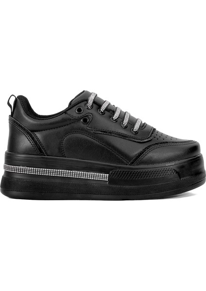 Elit YSFLT319C Kadın Klasik Sneaker Siyah
