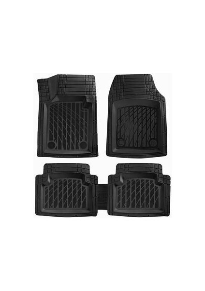 Tüm Araçlara Uyumlu Ekstra 4d Havuzlu Universal Paspas Takımı Yeni Ürün 3,5cm Derinlik