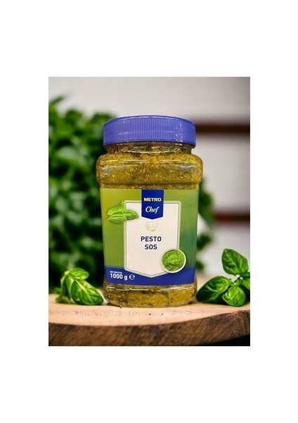 Fesleğen Pesto Sos 1000 Gr