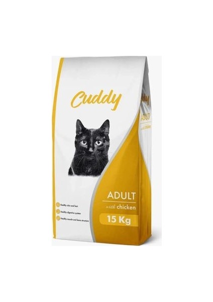 Yetişkin Kedi Maması Tavuklu 15 kg