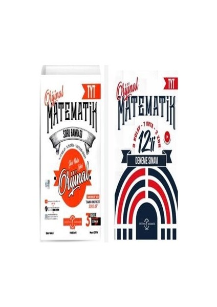 Orijinal Tyt Soru Bankası+Orijinal Tyt 12Lİ Matematik Denemesi 2024