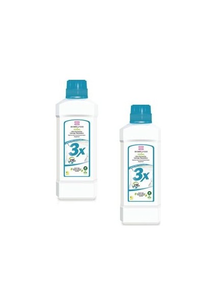 3x Ultra Konsantre Çamaşır Beyazlatıcı 750 gr 2'li