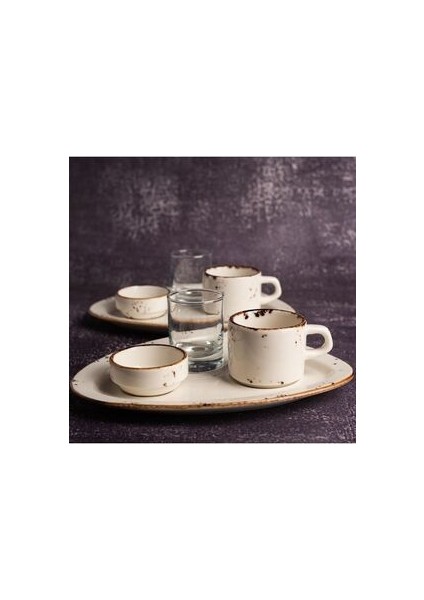 Harmony Elegance 2li Kahve Sunum Seti - Sunumlu Kahve Fincan Takımı