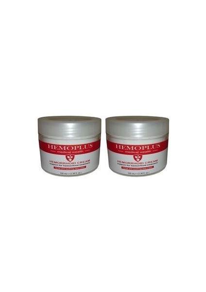 Hemoplus Kremi 100ML 2 Adet