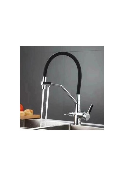 Fleko Krom Kubar Arıtmalı Eviye Bataryası KS16S3A