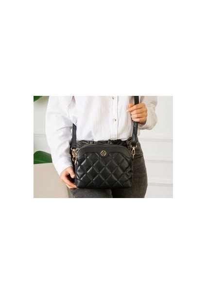 Aydın Sanmoris 1267 Siyah Kadın Omuz Çantası