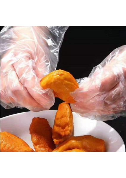 200PCS Tarzı Tek Kullanımlık Eldiven Gıda Plastik Eldiven Mutfak Çevre Dostu Koruyucu Gıda Güvenliği Sağlık Eldiveni Meyve Sebze Eldiveni (Yurt Dışından) fırsatları