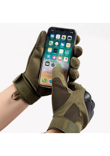 Siyah Stil L Boyutu Açık Hava Spor Motosiklet Ordusu Hayran Eldivenleri Taktik Eldivenler Bisiklet Eldivenleri Spor Askeri Eğitim Kaymaz Fitness Eldivenleri (Yurt Dışından) fırsatları