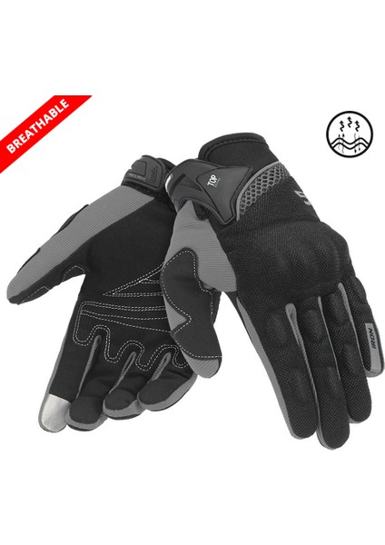 SU-01GRI Eldiven Tarzı Xl Boyutu Kış Motosiklet Eldiveni Su Geçirmez Gant Moto Sıcak Erkek Tam Parmaklı Moto Eldiven Dokunmatik Ekranlı Guantes Motorcu Eldiveni (Yurt Dışından)