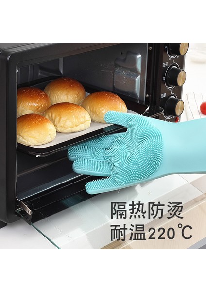 No.3 Tarzı Sihirli Silikon Bulaşık Temizleme Süngeri Bulaşık Yıkama Eldiveni Mutfak Temizliği 1 Çift (Yurt Dışından) modelleri