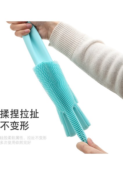 No.3 Tarzı Sihirli Silikon Bulaşık Temizleme Süngeri Bulaşık Yıkama Eldiveni Mutfak Temizliği 1 Çift (Yurt Dışından) indirimleri