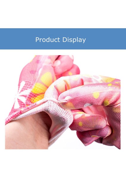 Pembe Tarzı Bahçe Temizliği El Işlemeli Çiçek Bahçesi Eldiven Kadın Kaymaz Çalışma Eldiveni Kaymaz Ev Işleri Koruma Eldiveni (Yurt Dışından) modelleri