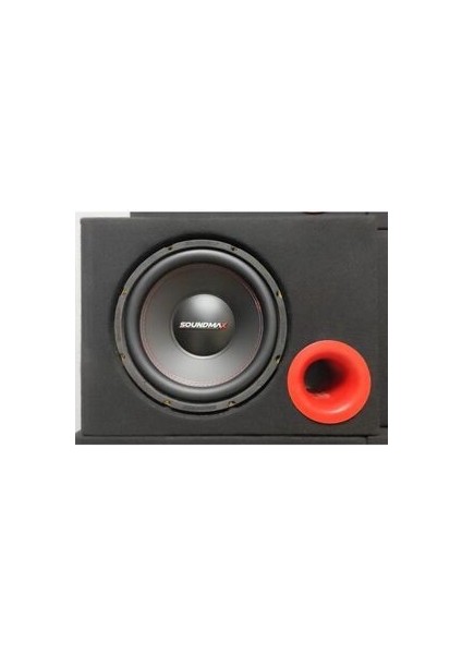 Soundmax SX-FC12 30 cm 1500 Watt Kabinli SUBWOOFER-FC12 Içi Siyah SMX110