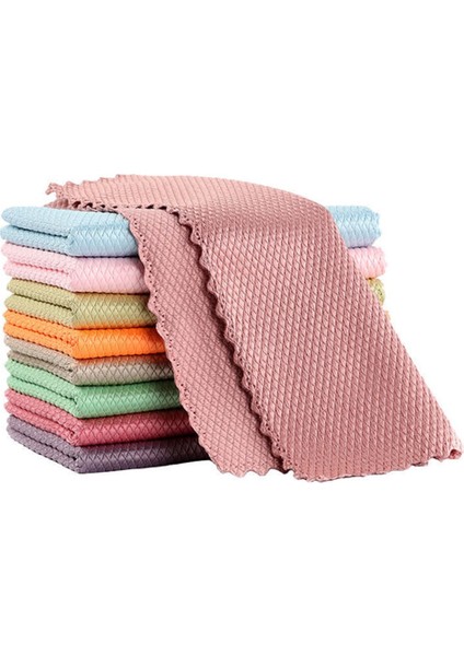 No.1 Stili Nano Ölçekte Streak-Free Mucize Temizlik Bezleri Yeniden Kullanılabilir *%100 Yeni ve Yüksek Kaliteli (Yurt Dışından) indirimleri