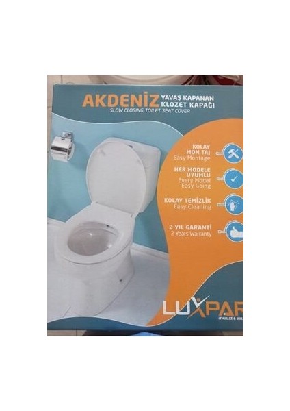 Klozet Kapağı,akdeniz Tipi Yavaş Kapanan Yuvarlak Tıp Kız Par Klozet Kapaği