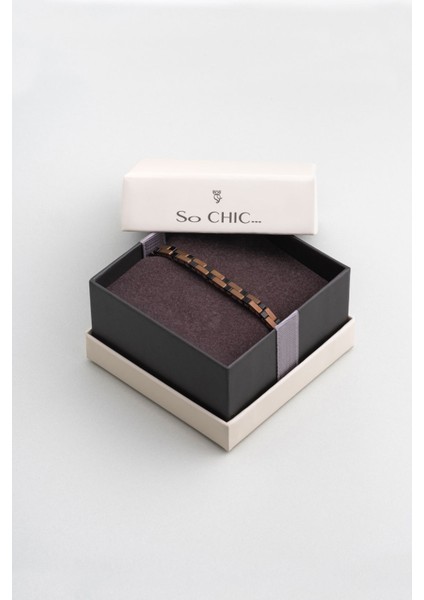 Hematit Taşlı Çelik Erkek Bileklik indirimleri