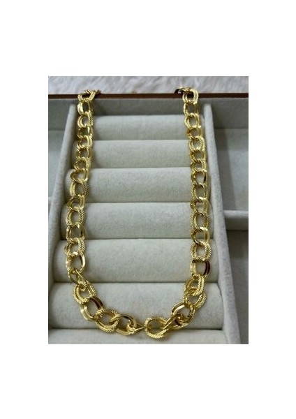 Samanyolu Gold Çelik Kolye