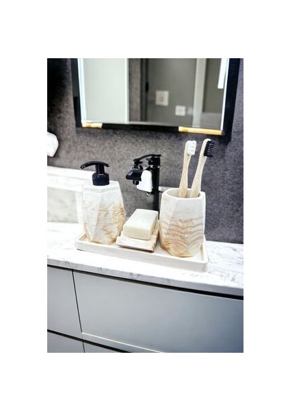 Beton Banyo Seti,dis Fircalik Takım