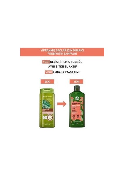 Onarıcı Prebiyotik Şampuan - Yıpranmış Saçlar / Reparation 300ML fiyatları