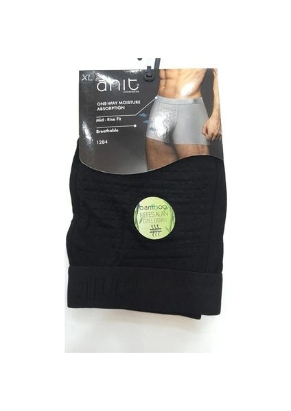 3'lül Düz Renk Likralı Nefes Alan Bambu Erkek Boxer %96 Bambu %4 Likra