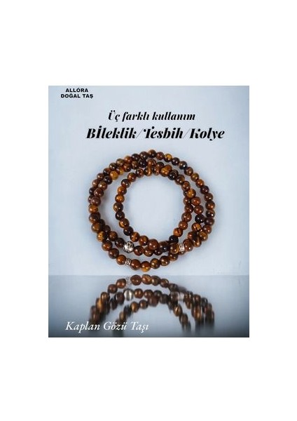 Tesbih Bileklik Kolye Üç Farklı Kullanım Doğaltaş