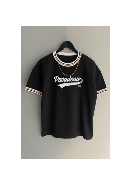 Erkek Yeni Sezon Oversize Yaka Detaylı Yazlık T-Shirt
