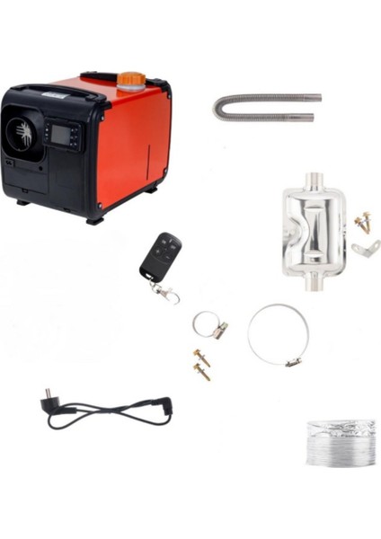 5 Kw 12V-24V-220 Volt Webasto Taşınabilir Dizel Isıtıcı Yatek Karavan Tekne