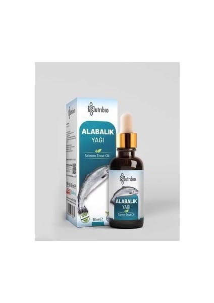 %100 Saf Analizli Alabalık Yağı Salmon Trout Oil 50 ml