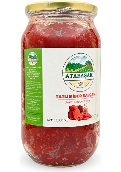 Atabaşak Tatlı Köy Biber Salçası 1 KG fiyatları