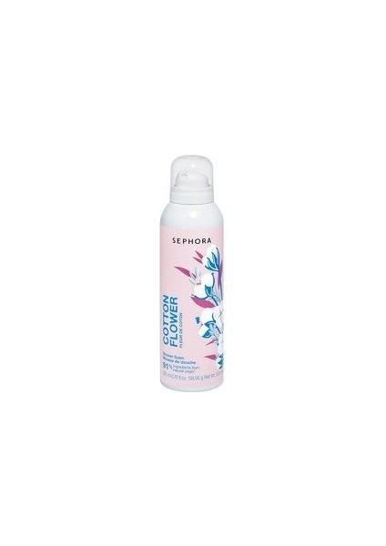 Shower Foam - Köpük Duş Jeli - Pamuk Çiçeği 200ML