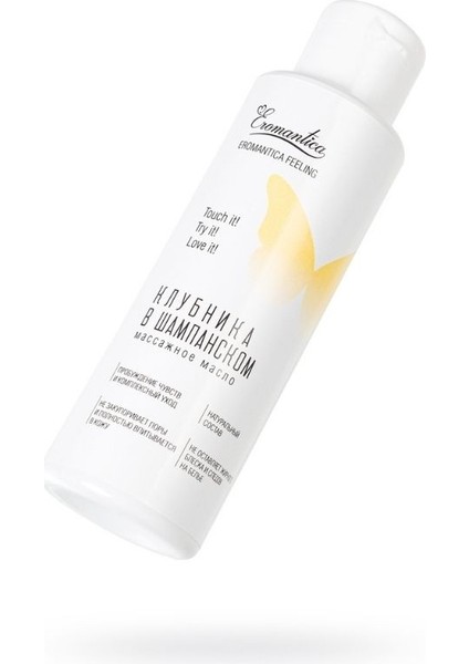 Censan Eromantica Çilek ve Şampanya Aromalı Masaj Yağı