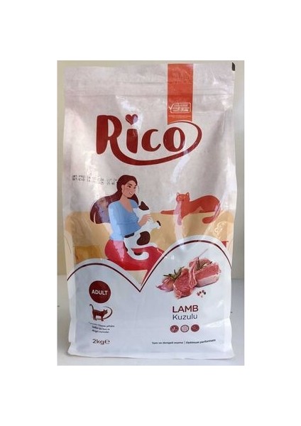 2 Kilo Kuzu Etli Yetişkin Kedi Maması